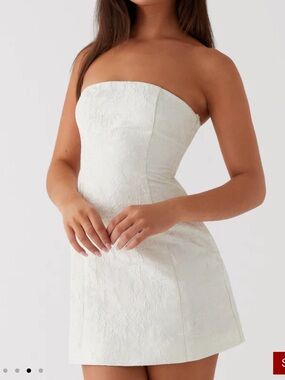 Peppermayo Eternity Strapless Mini Dress